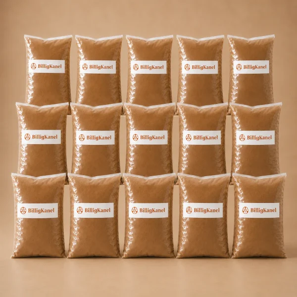15 kg ren Cassia-kanel pakket i 1 kg poser fra Kanel 25 år